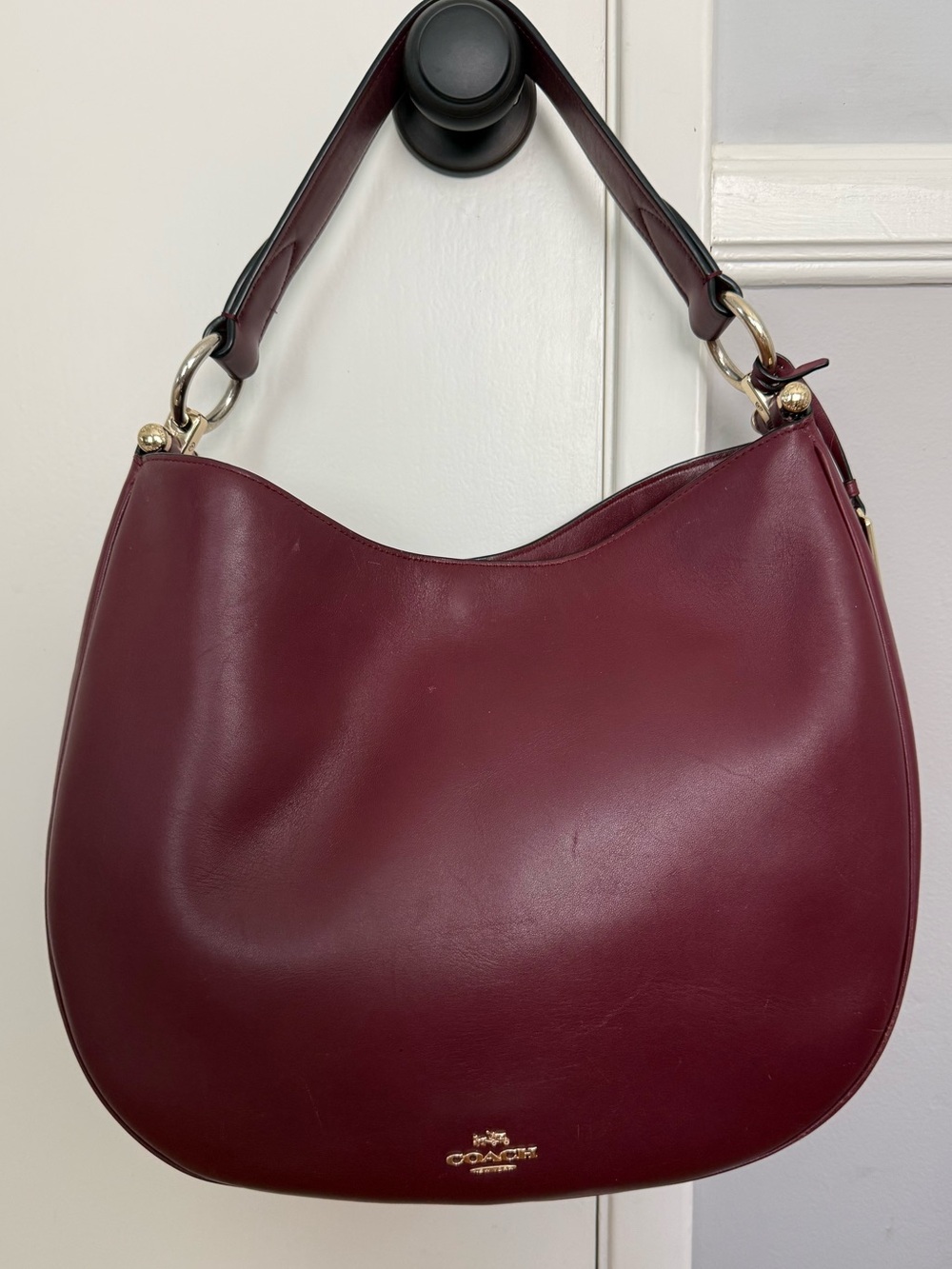 Coach Nomad Shoulder Bag in Oxblood